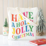 Holly Jolly Christmas Tote Bag