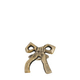 Bow Napkin Ring Antique Gold 4pk