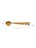 Brompton Coffee Scoop, Antique Brass - KHEE