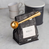 Brompton Coffee Scoop, Antique Brass - KHEE