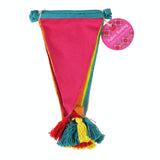 Colourful Tasselled Cotton Bunting (3 Metres) - KHEE