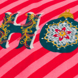 HoHoHo Velvet Piped Cushion - KHEE