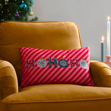 HoHoHo Velvet Piped Cushion - KHEE