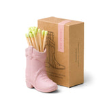 Paddywax Cowboy Boot Match Holder (25 Pcs) - Pink - KHEE