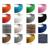 Recycled Glass Ripple Lamp, Olive Green - KHEE