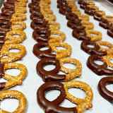 School Yard Kitchen, Dark Chocolate Chilli Pretzels - KHEE