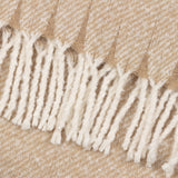 Isla Woven Tasselled Throw, Natural