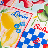 Mediterranean Picnic Outdoor Cushion