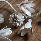 Blush Cone & Floral Garland