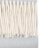 Cassis Herringbone Throw, Blue