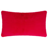 Merry & Bright Faux Fur Stripe Cushion