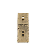 Antique Gold House Tealight Holder