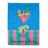 Hijinx Tea Towel, Make Mine a Martini