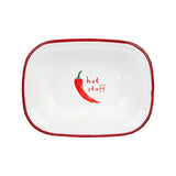 Chilli Enamel Dish