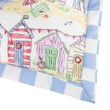 Beach Huts Outdoor Cushion