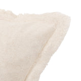 Cream Linen Look Cushion, Set of 2