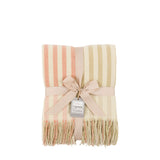 Lille Jacquard Stripe Throw