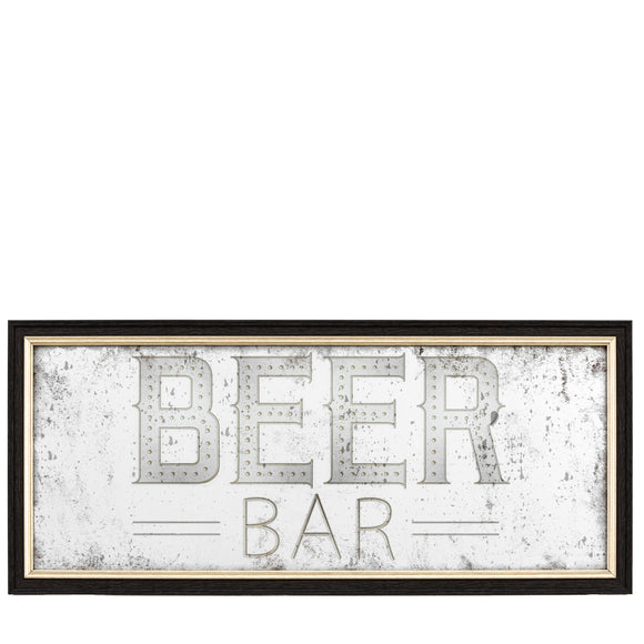 Beer Bar Mirror