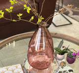 Recycled Glass Simplicity Vase, Pink