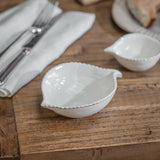 Wrenford Set of 2 Ivory Spouted Bowls