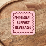 Emotional Support Beverage | Coaster: Plum & Watermelon