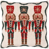 Nutcracker Trio Tufted Cushion