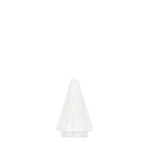 White Confetti Glass Tree