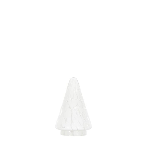 White Confetti Glass Tree