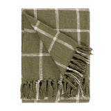 Beni Throw, Moss/Natural