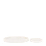 Piedra Marble Trinket Tray, Set of 2