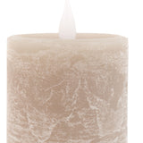 LED 1 Wick Candle 3 pack - Greige