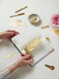 Designworks Ink Brass Bookmark - Cowgirl Boot