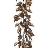 6ft. Gold Laurel Leaves Garland