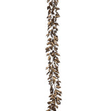 6ft. Gold Laurel Leaves Garland