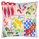 Mediterranean Picnic Outdoor Cushion