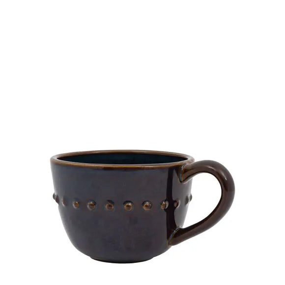 Reactive Organic Beaded Mug