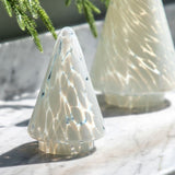 White Confetti Glass Tree