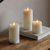 LED 1 Wick Candle 3 pack