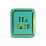Tea Bag Tin - Teal