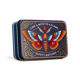 'Like a Moth to a Flame' Match Tin