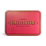 Firelighters Tin, Burgundy