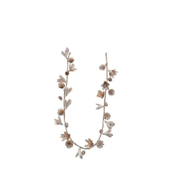 Blush Cone & Floral Garland