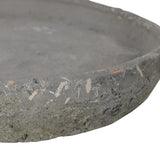 Antiqued Black Stone Plate