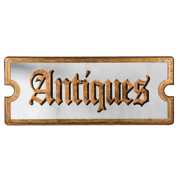 Antiques Plaque