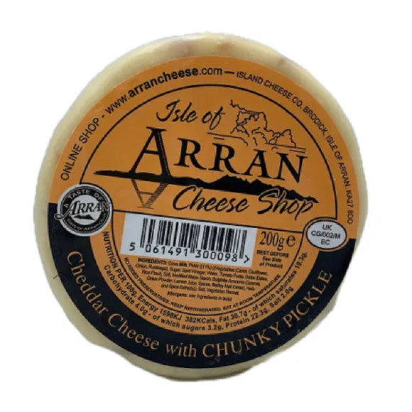 Isle of Arran - Chunky Pickle Waxed Truckle