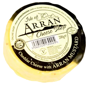 Isle of Arran - Mustard Seed Cheddar Cheese