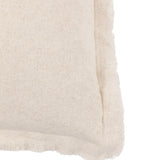 Cream Linen Look Cushion, Set of 2