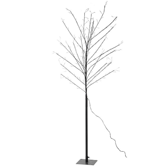 LED Lit Brown Tree