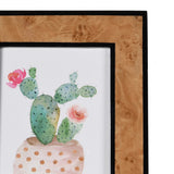 Burl Effect Photo Frame