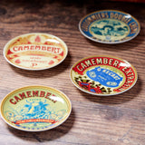 Set of 4 Classic Camembert Canape Plates